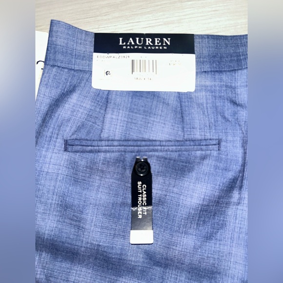 Lauren Ralph Lauren Men's Edgewood Plaid Classic Fit Suit Pants Wool Blend - Picture 9 of 9